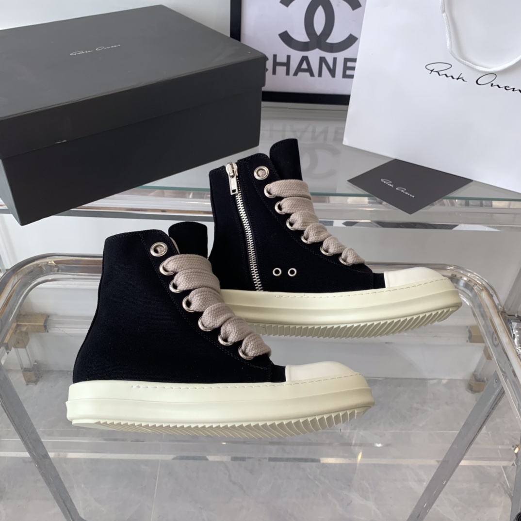 “RicK OWENS Top Edition Recreational Shoes: Classic Extension for Fashion Lovers” - 图片 4