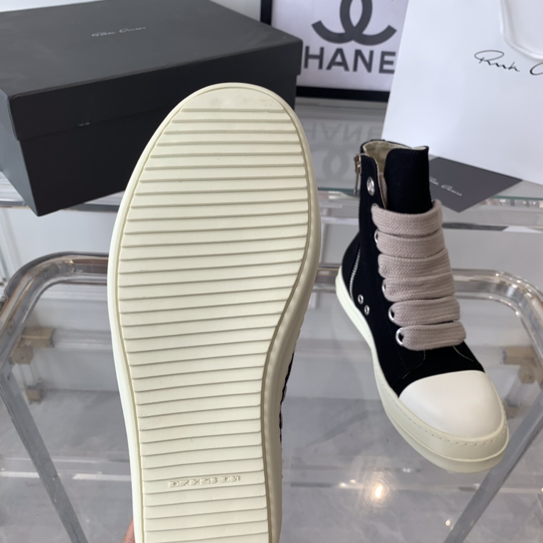 “RicK OWENS Top Edition Recreational Shoes: Classic Extension for Fashion Lovers” - 图片 9