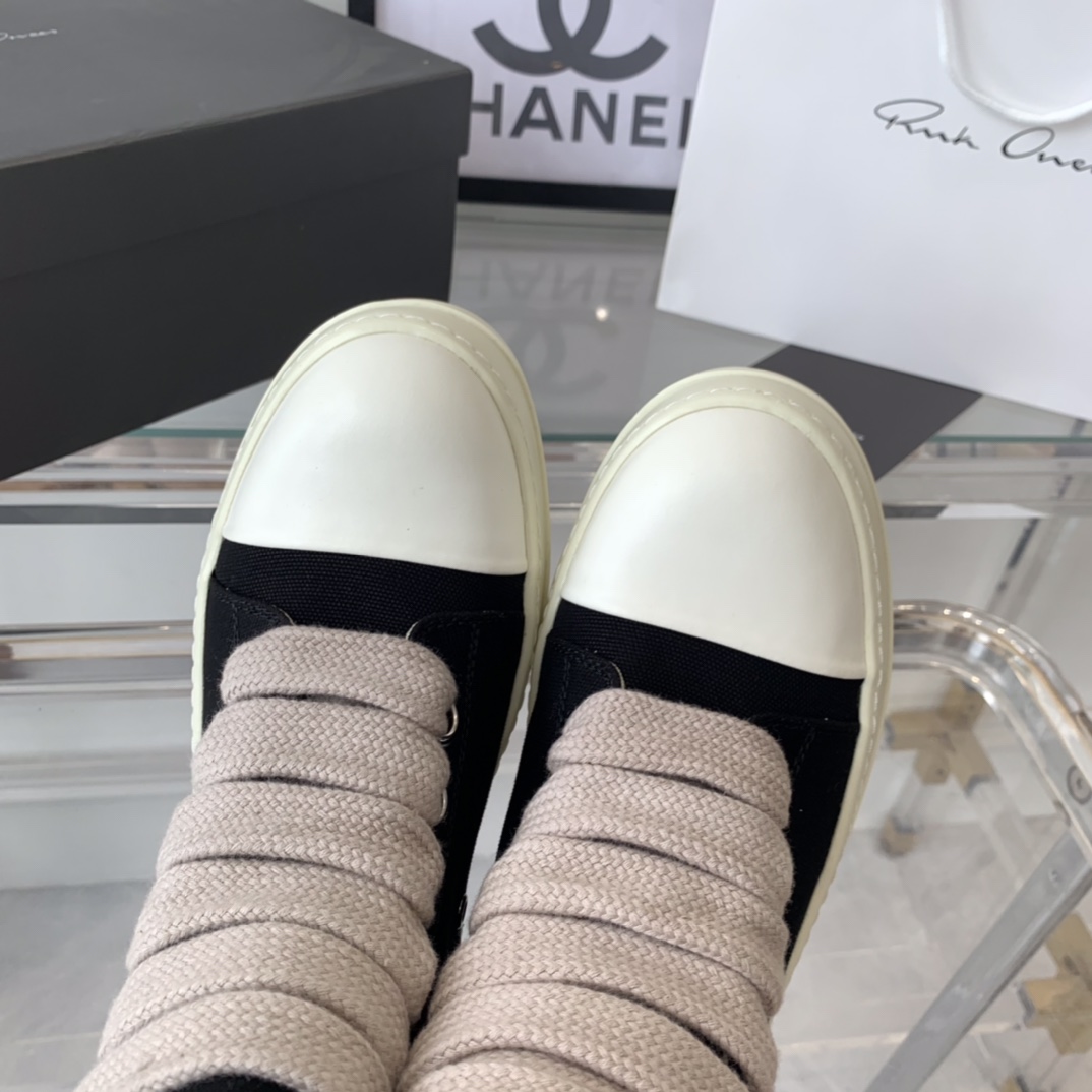 “RicK OWENS Top Edition Recreational Shoes: Classic Extension for Fashion Lovers” - 图片 6