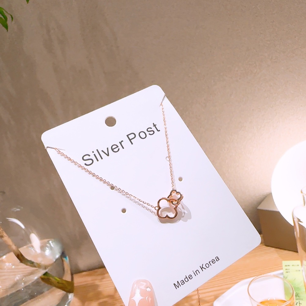 アーティスティックS925スターリングシルバーネックレスシルバー プロポーズ