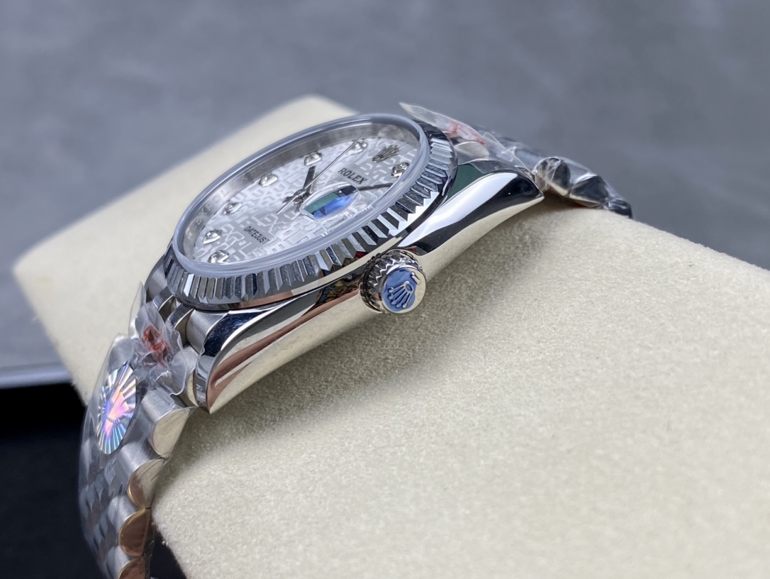 ロレックス デイトジャスト 36mm 自動巻き腕時計 - 高品質316Lステンレス製