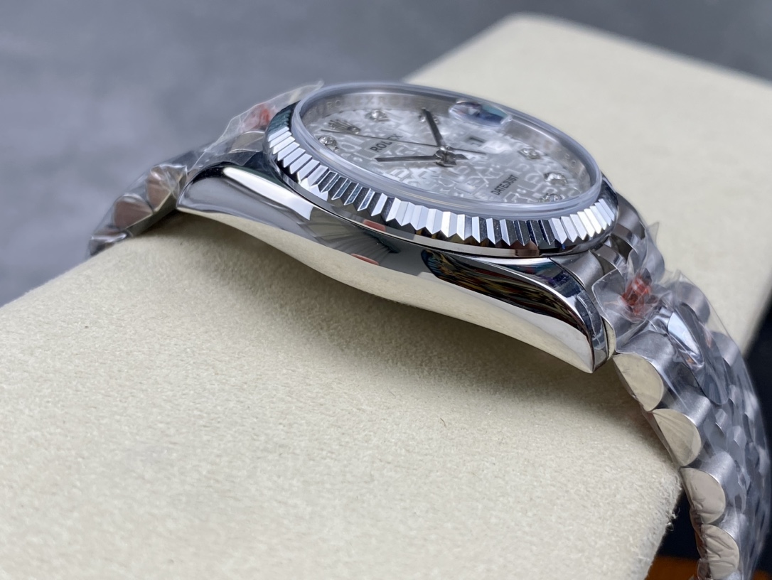 ロレックス デイトジャスト 36mm 自動巻き腕時計 - 高品質316Lステンレス製