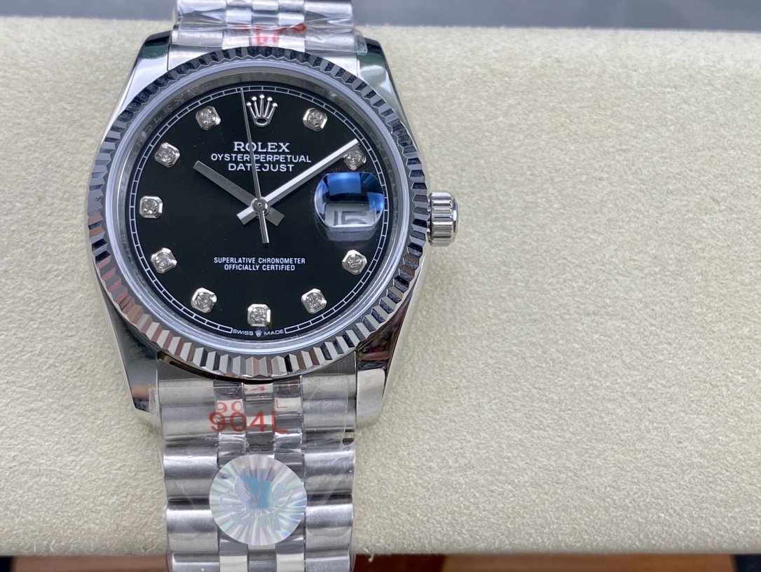 ロレックス ダブルヘッド デイトジャスト 36mm 自動巻き腕時計