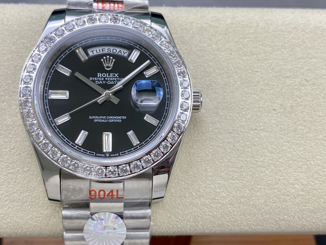 SK厂 劳力士Rolex 双历 星期日志型シリーズ 40mmの自動腕時計