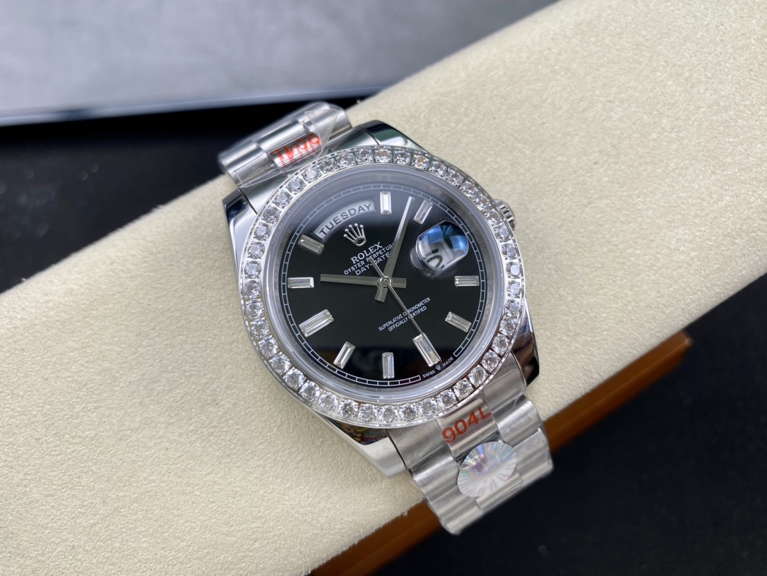 SK厂 劳力士Rolex 双历 星期日志型シリーズ 40mmの自動腕時計