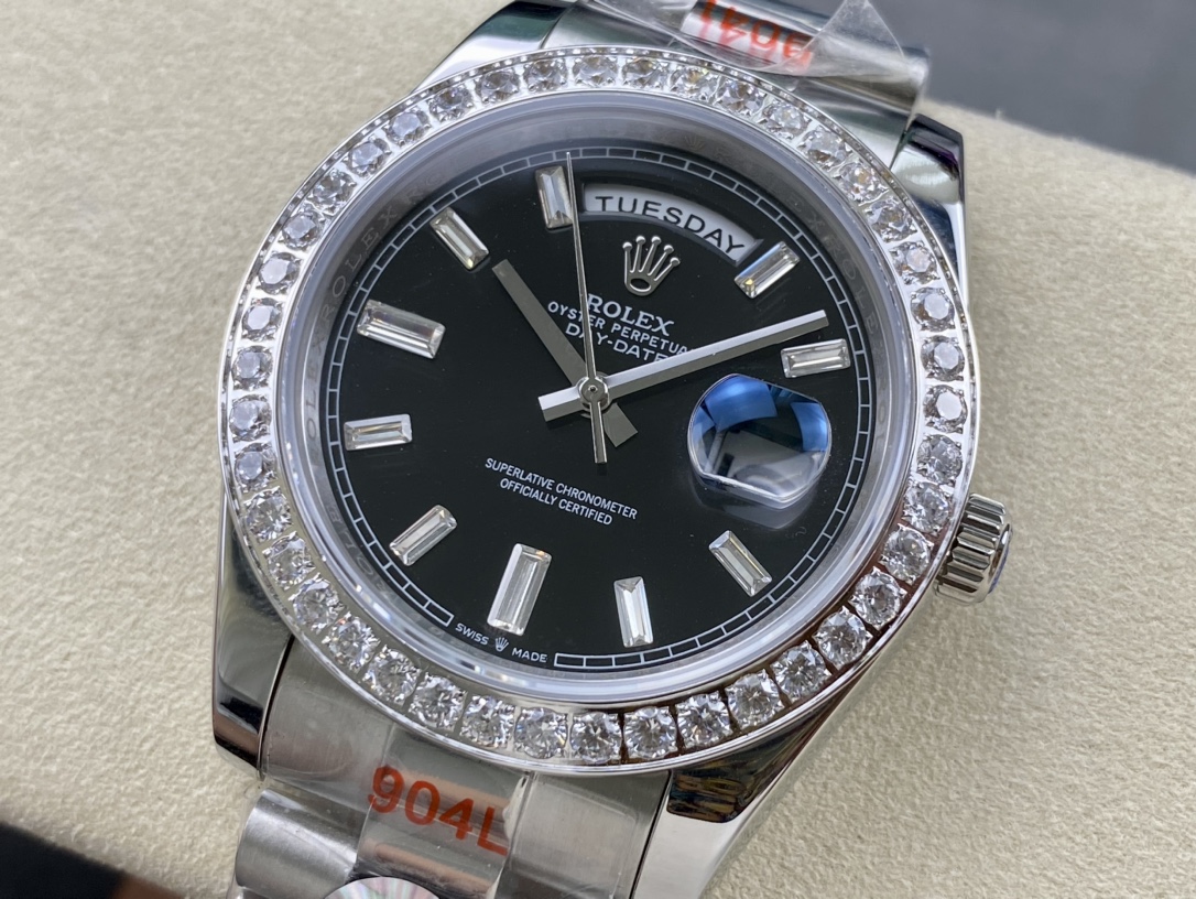 SK厂 劳力士Rolex 双历 星期日志型シリーズ 40mmの自動腕時計