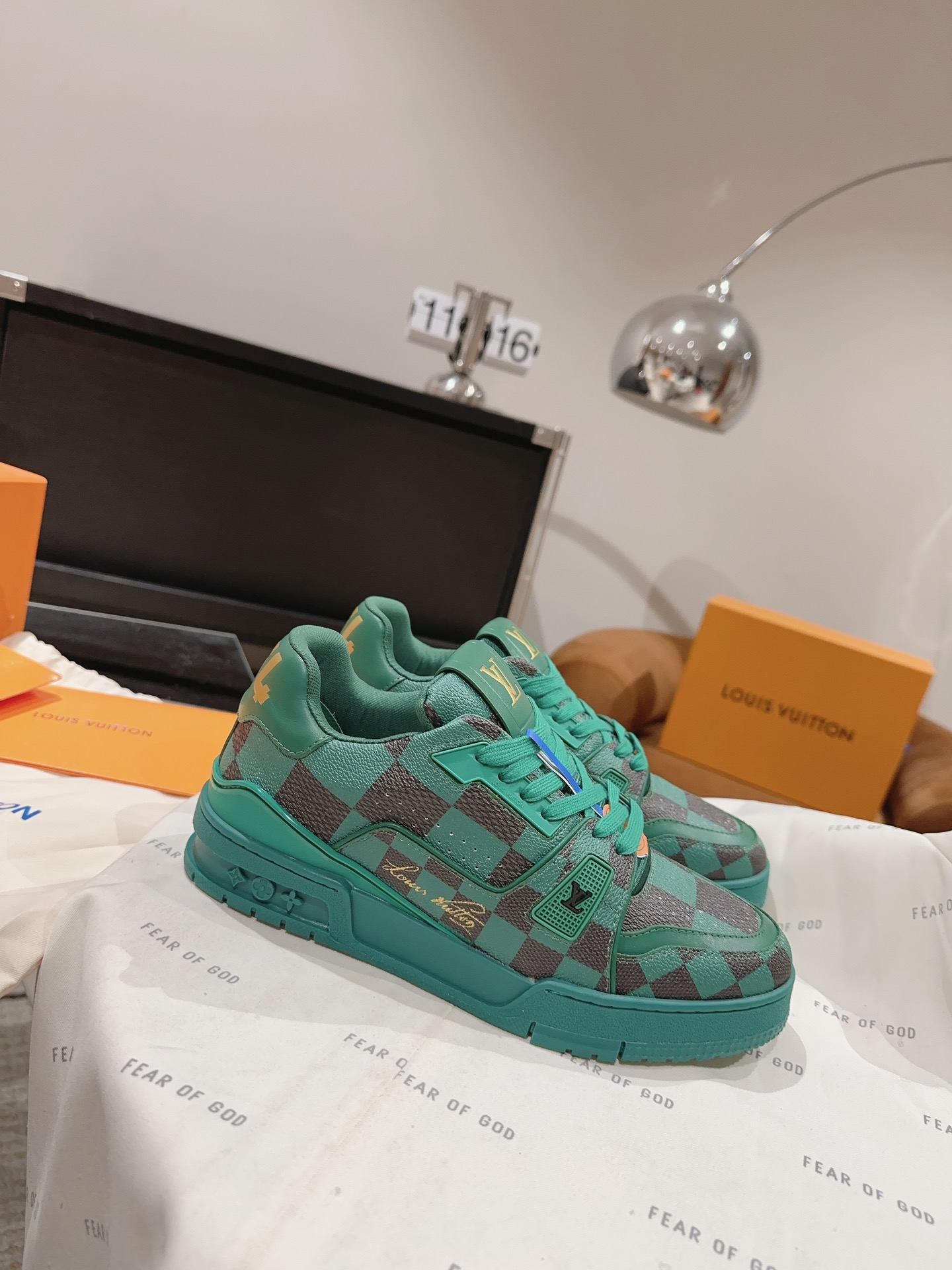 Louis Vuitton LV代购级新色 供应 驴家全系列 LVTrainer PVC 运动鞋