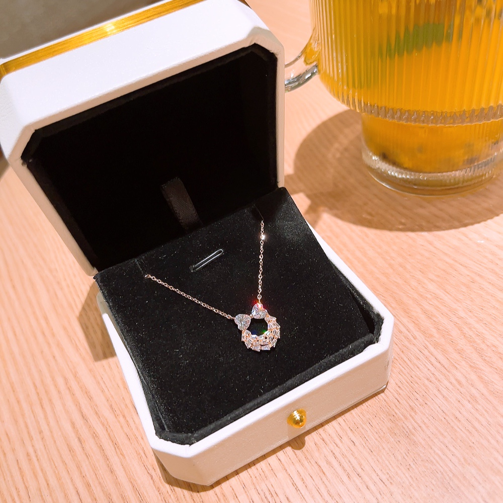 ファッション純銀ネックレスゴールド ウェディング