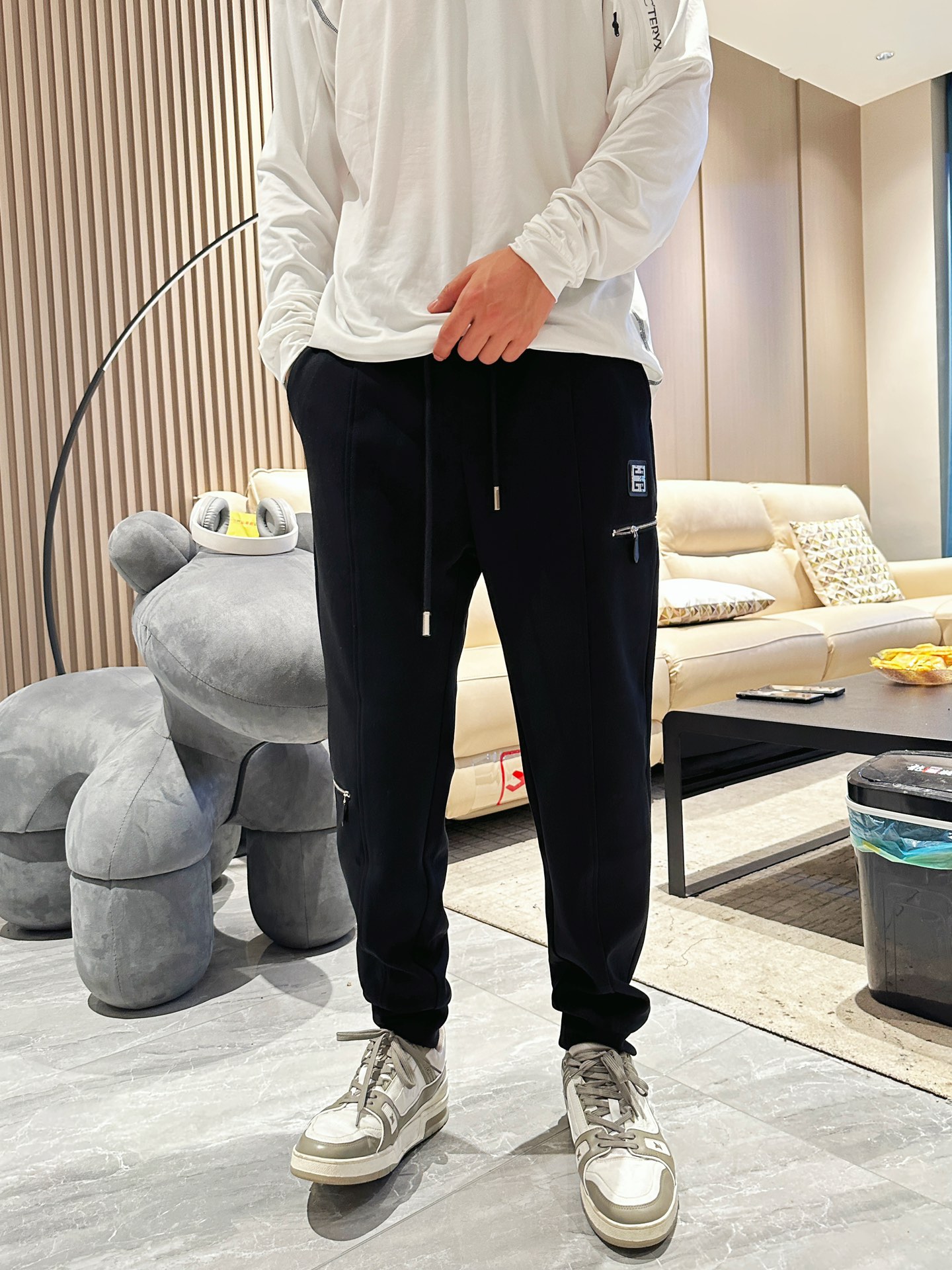 Givenchy Clothing Pants & Trousers Embroidery Fall/Winter Collection Fashion Casual