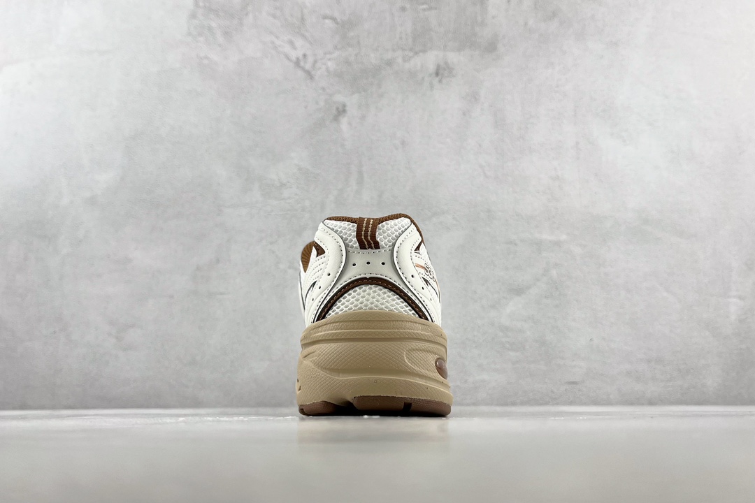 Tested Niko and ... x New Balance NB 530 White Brown MR530NI