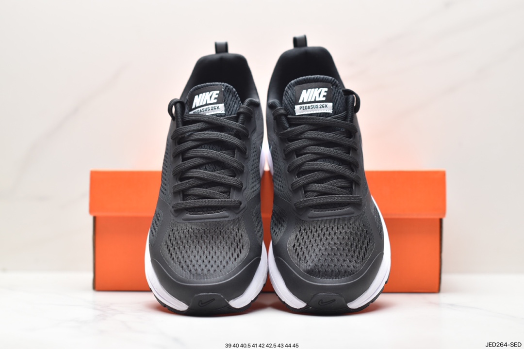 Nike Zoom Pegasus 26X Moon Landing Leather Breathable Cushioning Speed ??Running Shoes AQ6219-002