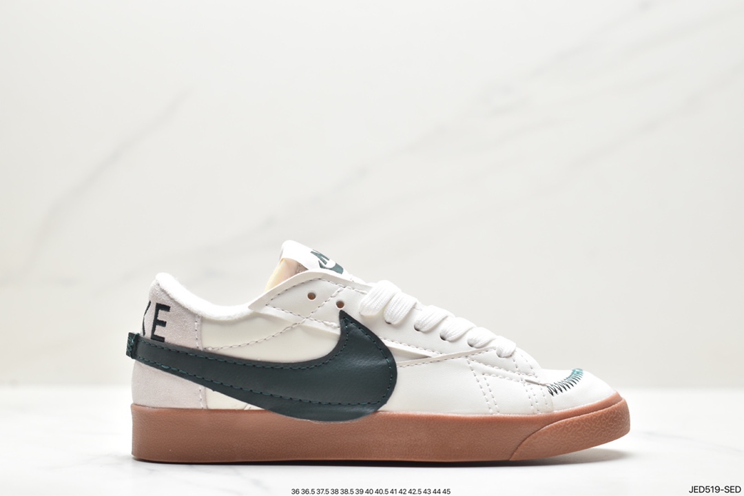 NK Blazer Low'77 Jumbo classic versatile low-top pioneer casual sports shoes FJ5468-366