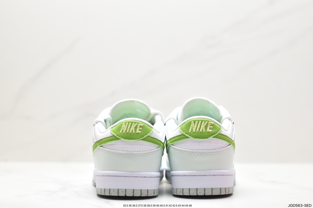 NK SB Dunk Low ”Green/Beige” Deconstruction Rope Series Low-top Casual Sports Skateboard Shoes DN1431-102