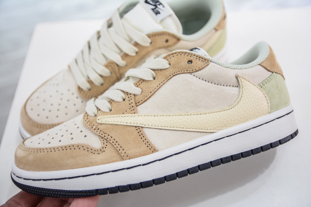 300 Fragment x TS x Air Jordan 1 Low 三方联名倒钩低帮 DM7866-688