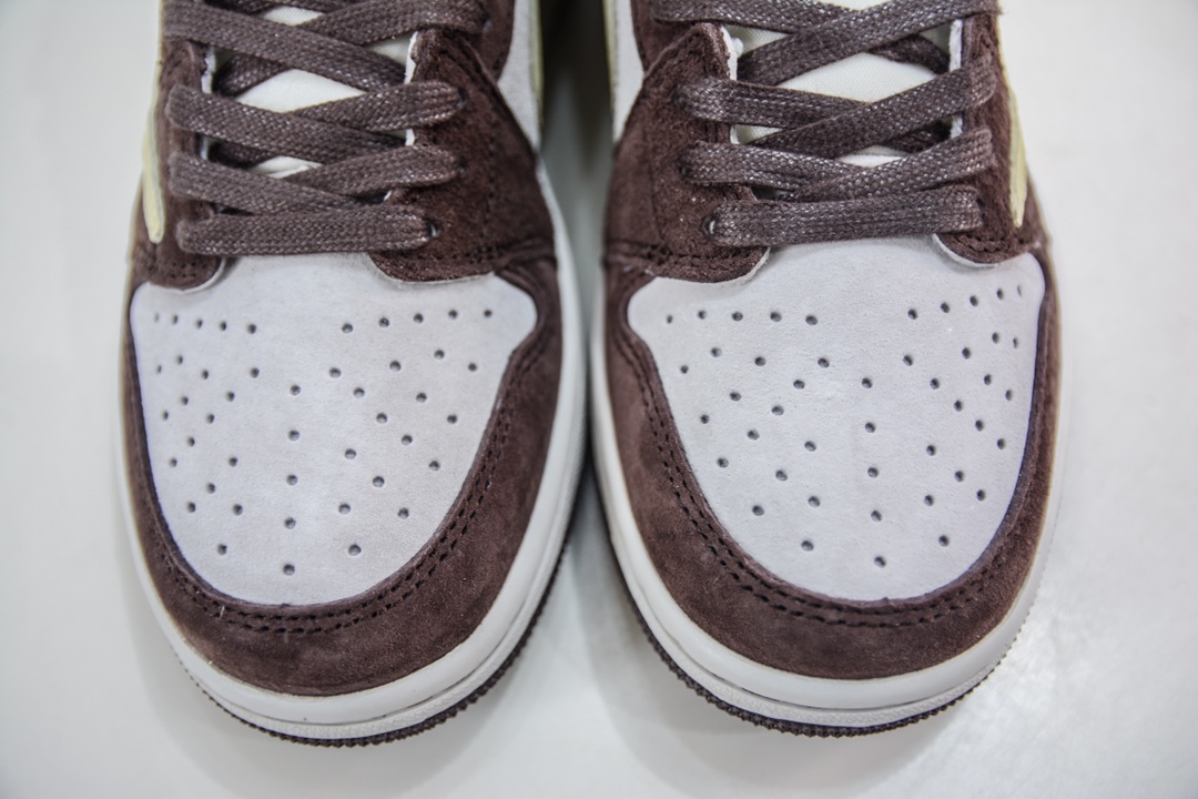 300 Fragment x TS x Air Jordan 1 Low 三方联名倒钩低帮 DM7866-810