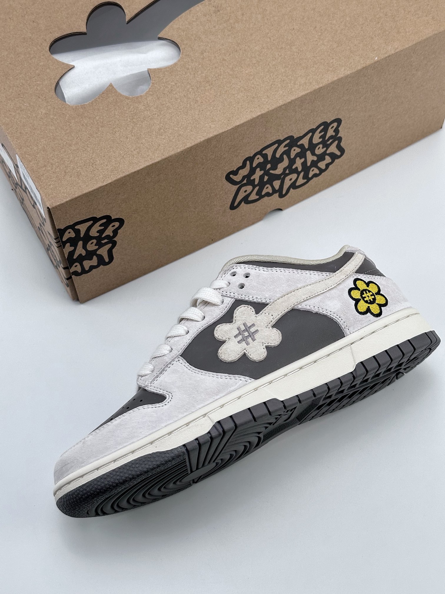 Wtp Water The Plant 1.0 Dunk Low ”Shroom” dark gray sunflower WTPS1063 32 024