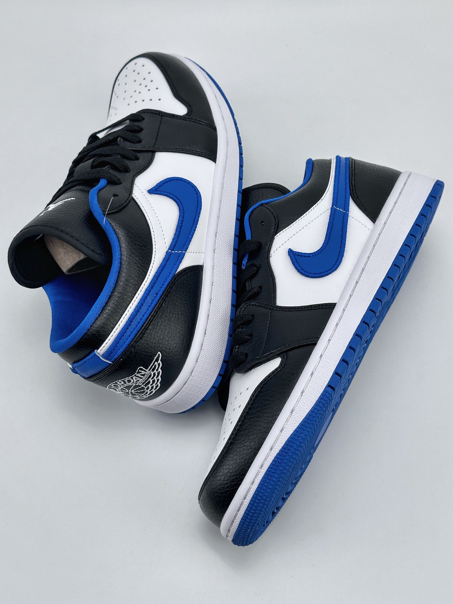 Air Jordan 1 Low Black Blue 553558-007