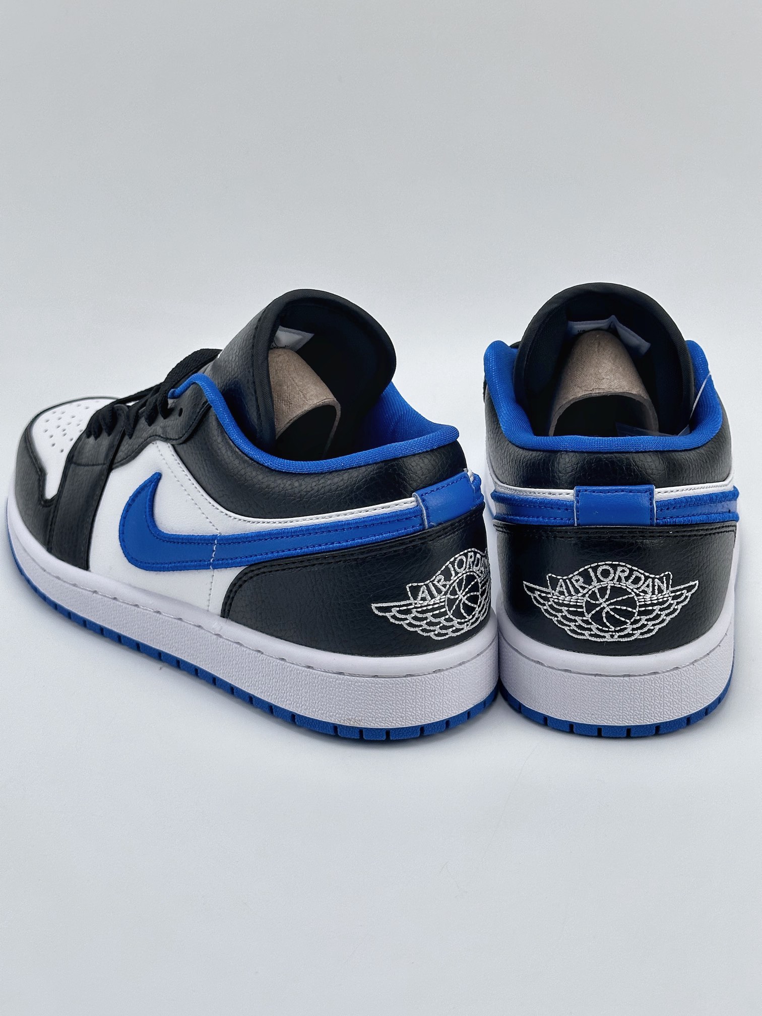 Air Jordan 1 Low Black Blue 553558-007