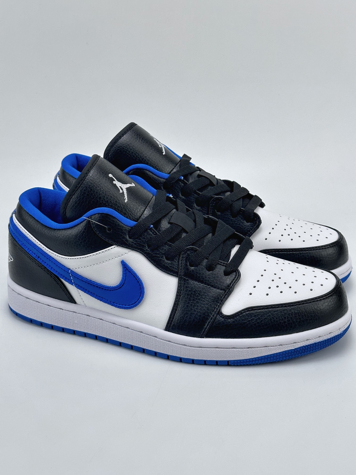 Air Jordan 1 Low Black Blue 553558-007