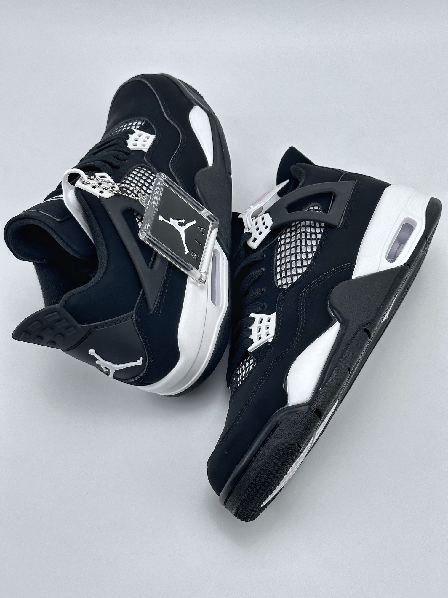 Air Jordan 4 Retro Black and White DH6927-110