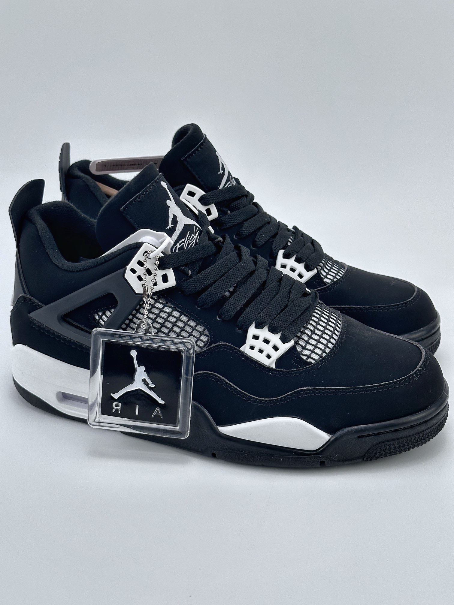 Air Jordan 4 Retro Black and White DH6927-110