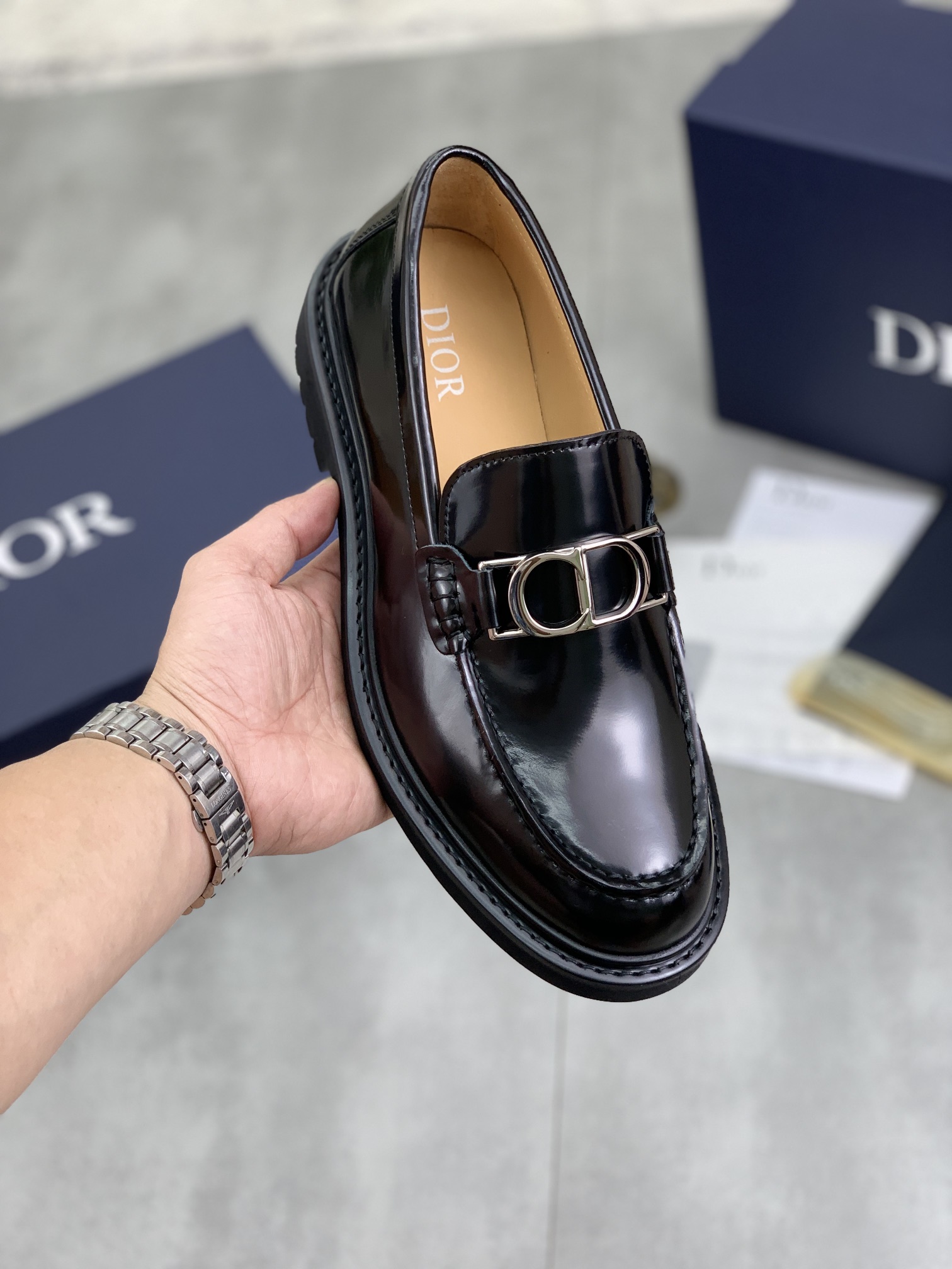 Dior Shoes Plain Toe Found Replica
 Cowhide