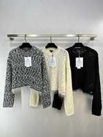 Chanel Clothing Knit Sweater Sweatshirts Knitting Fall/Winter Collection