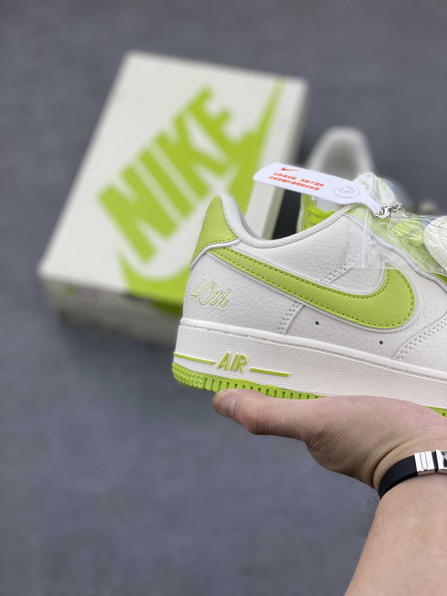 Nike Air Force 1 Low '40TH' White/Green Casual Sneakers - Limited Edition! 6 i1693342790 1302 4