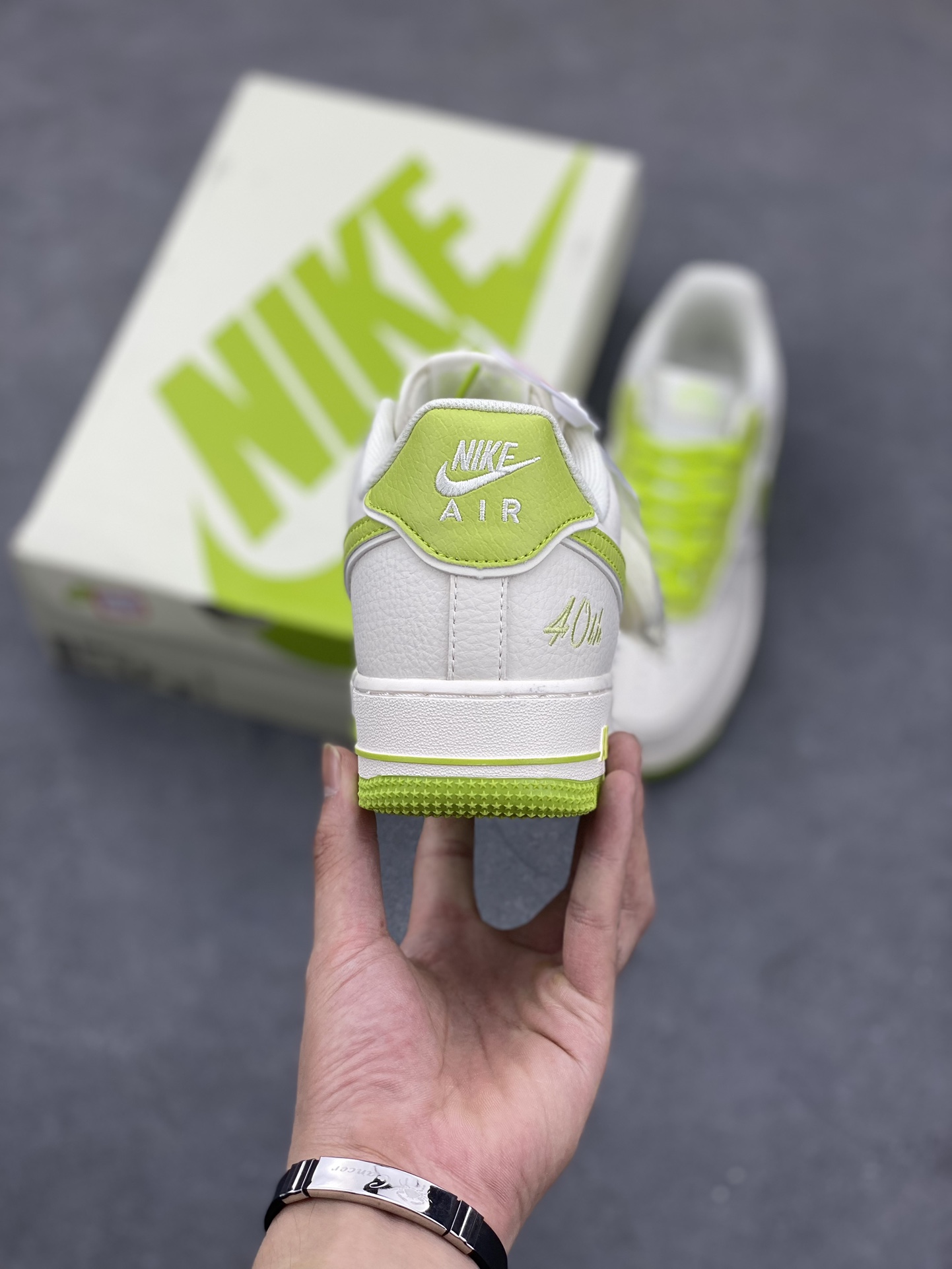 Nike Air Force 1 Low '40TH' White/Green Casual Sneakers - Limited Edition! 5 i1693342790 506 3