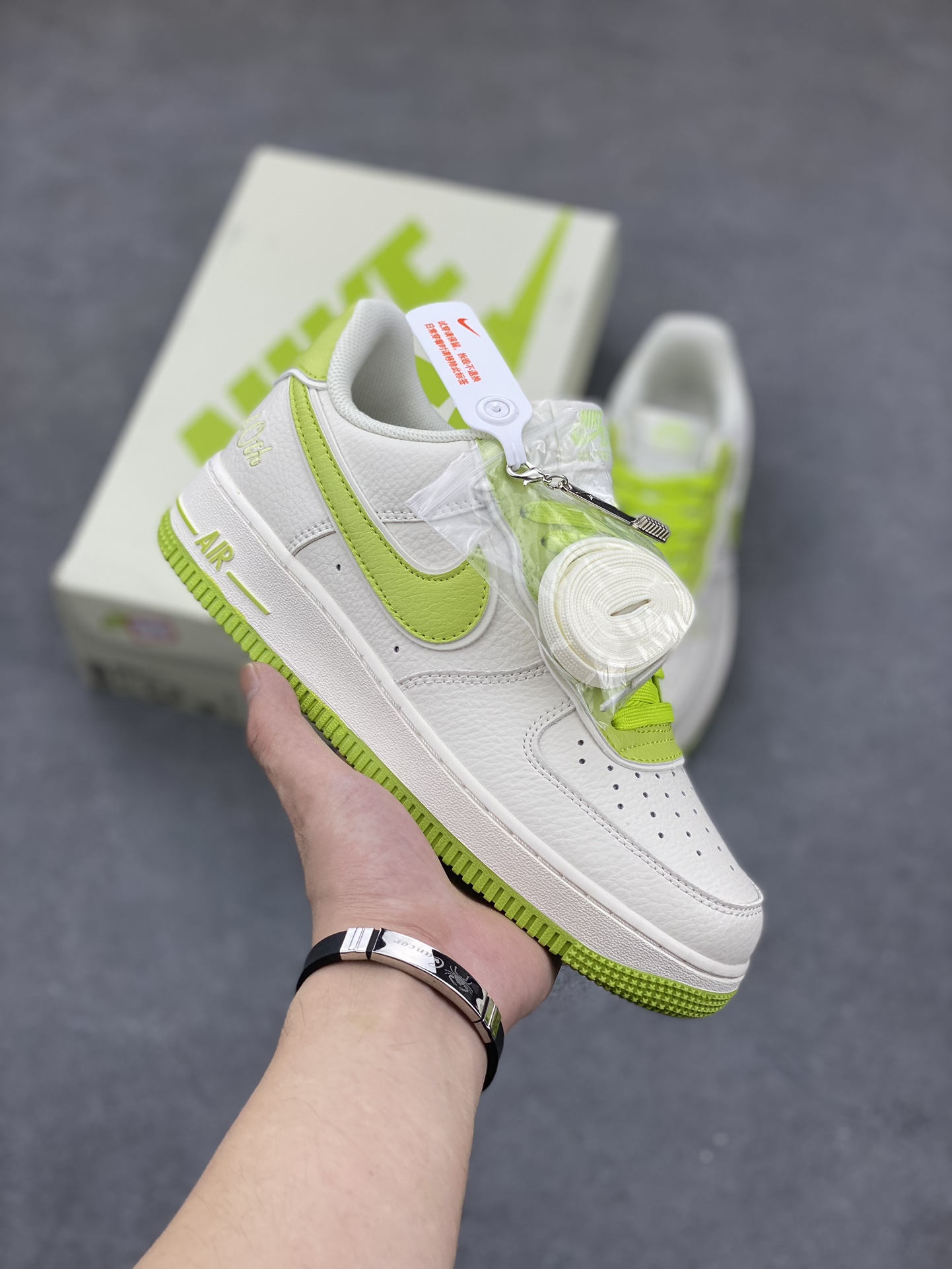 Nike Air Force 1 Low '40TH' White/Green Casual Sneakers - Limited Edition! 2 i1693342790 8730 0