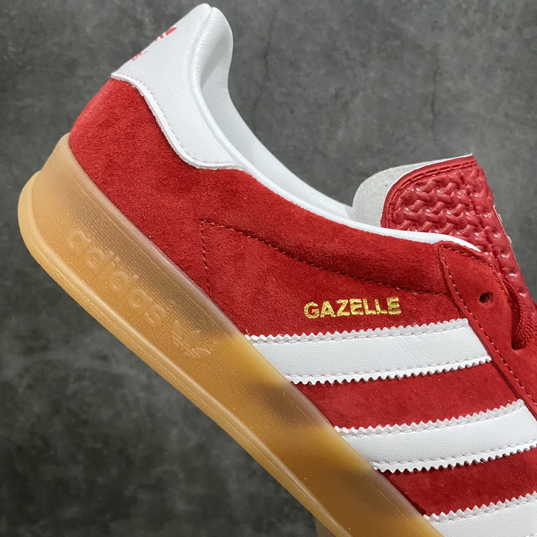 [Pure original] Adidas Originals Gazelle Indoor White Red H06261