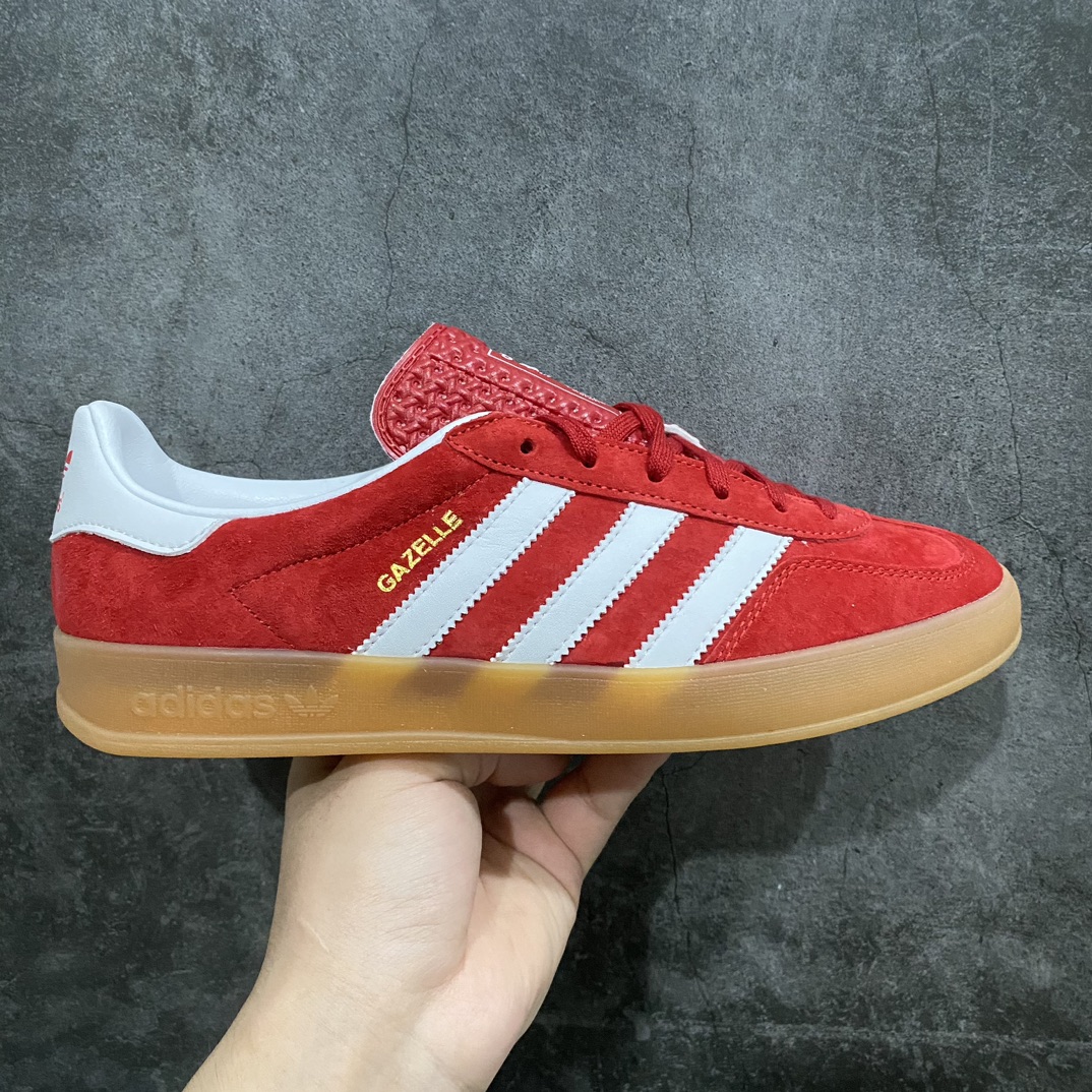 [Pure original] Adidas Originals Gazelle Indoor White Red H06261