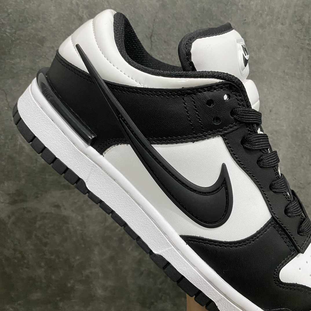 [Top version] Dunk Low Twist Panda 2.0 Black and White DZ2794-001