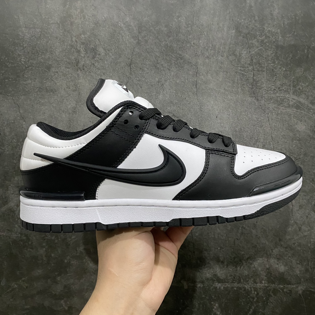 [Top version] Dunk Low Twist Panda 2.0 Black and White DZ2794-001