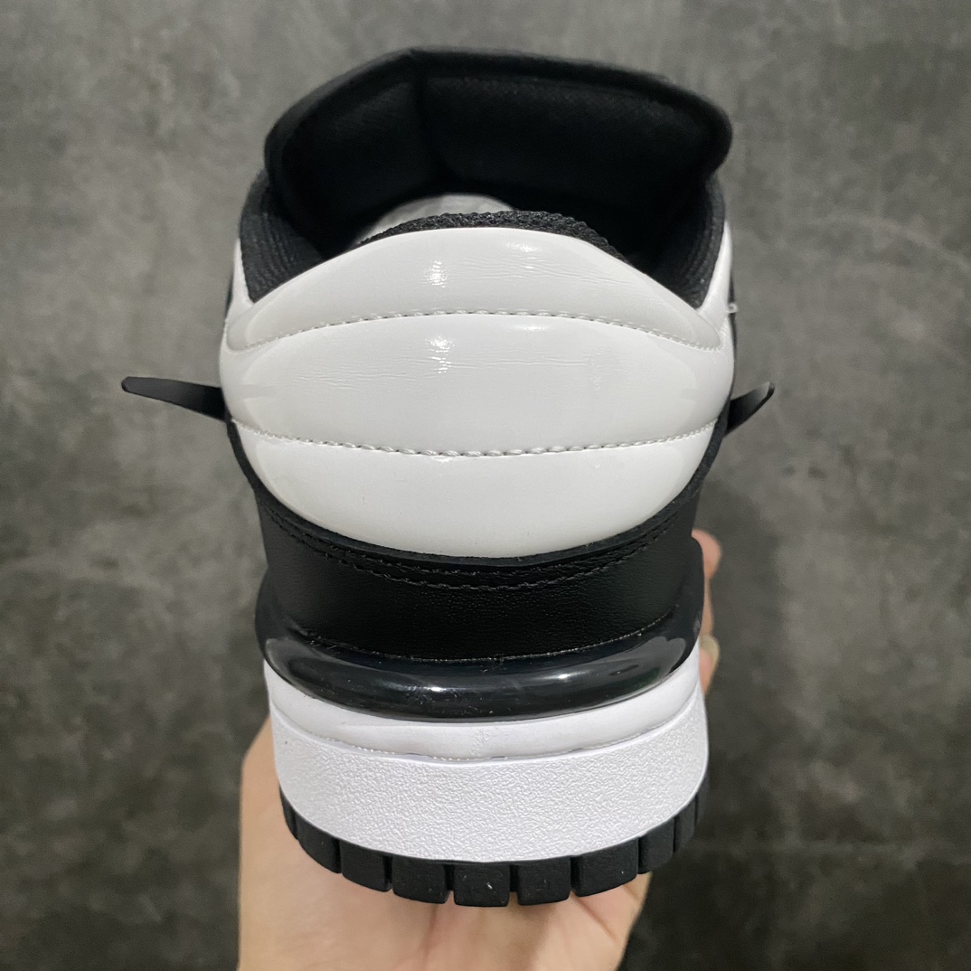 [Top version] Dunk Low Twist Panda 2.0 Black and White DZ2794-001