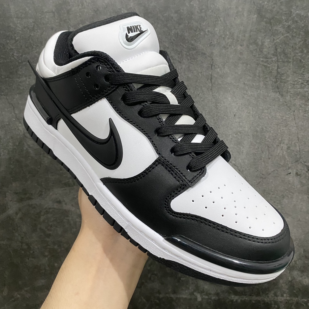 [Top version] Dunk Low Twist Panda 2.0 Black and White DZ2794-001