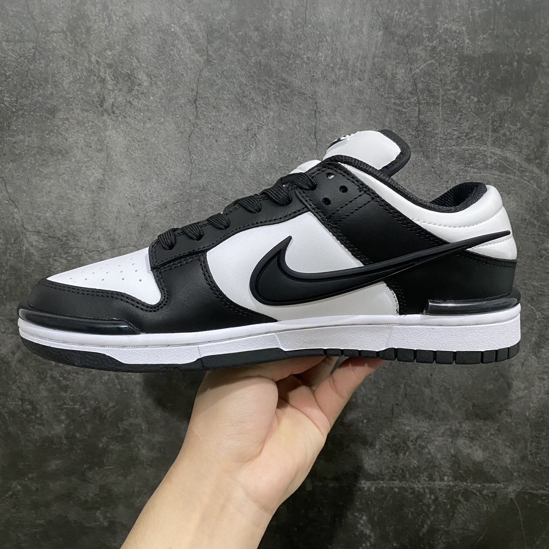 [Top version] Dunk Low Twist Panda 2.0 Black and White DZ2794-001