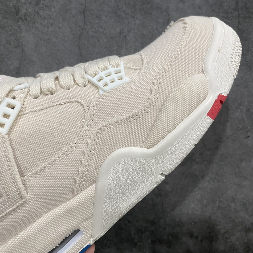 [Little Green x] Air Jordan AJ4 Sail Little Levis Beige DQ4909-100