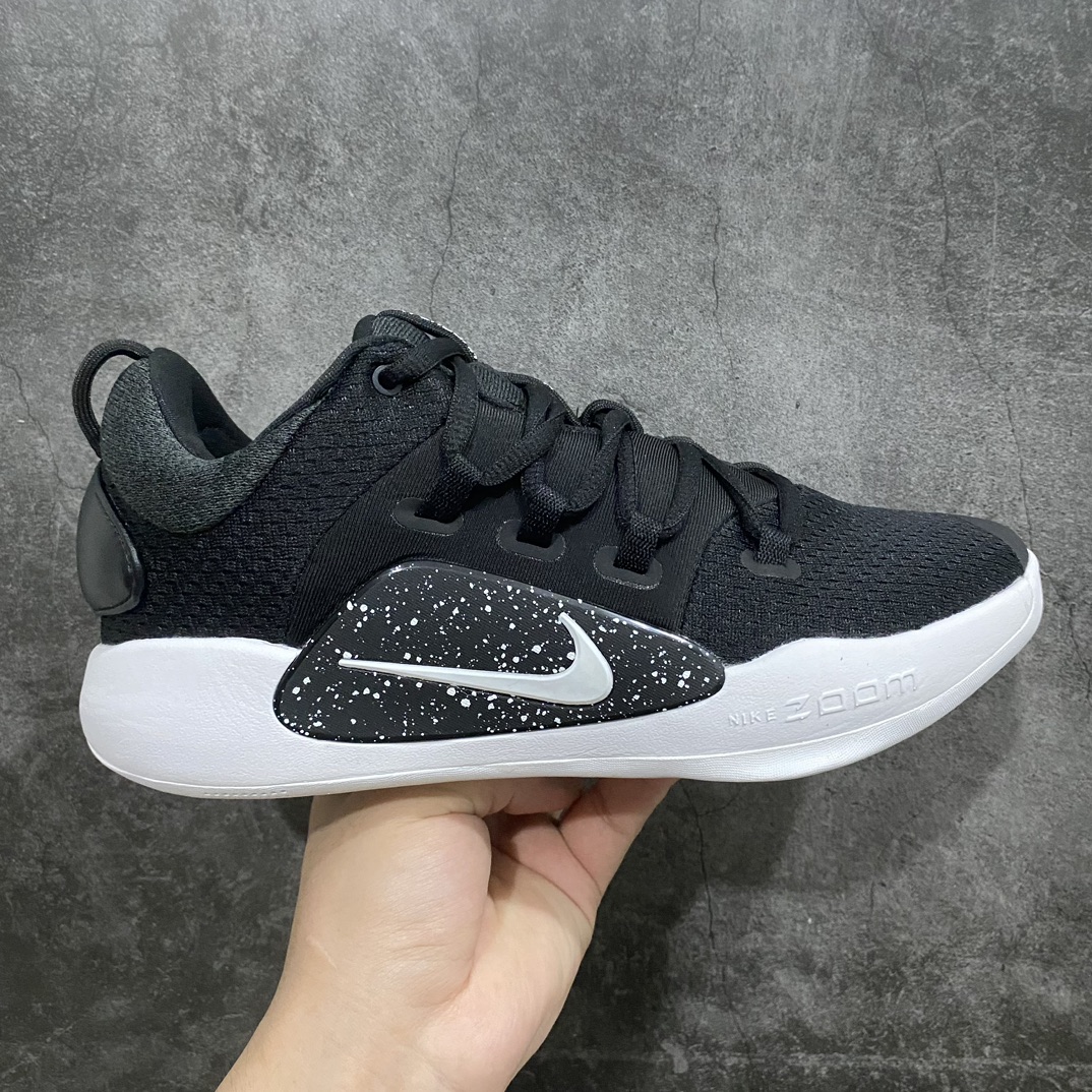 [K version pure original] NK Hyperdunk X low TB HD2018 actual basketball shoes black and white AR0465-003