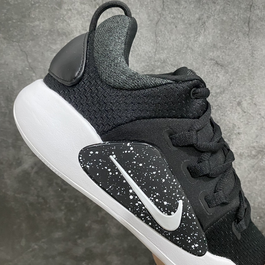 [K version pure original] NK Hyperdunk X low TB HD2018 actual basketball shoes black and white AR0465-003