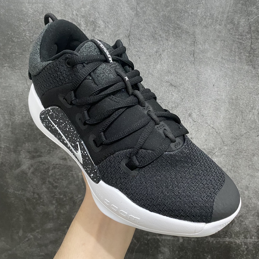 [K version pure original] NK Hyperdunk X low TB HD2018 actual basketball shoes black and white AR0465-003