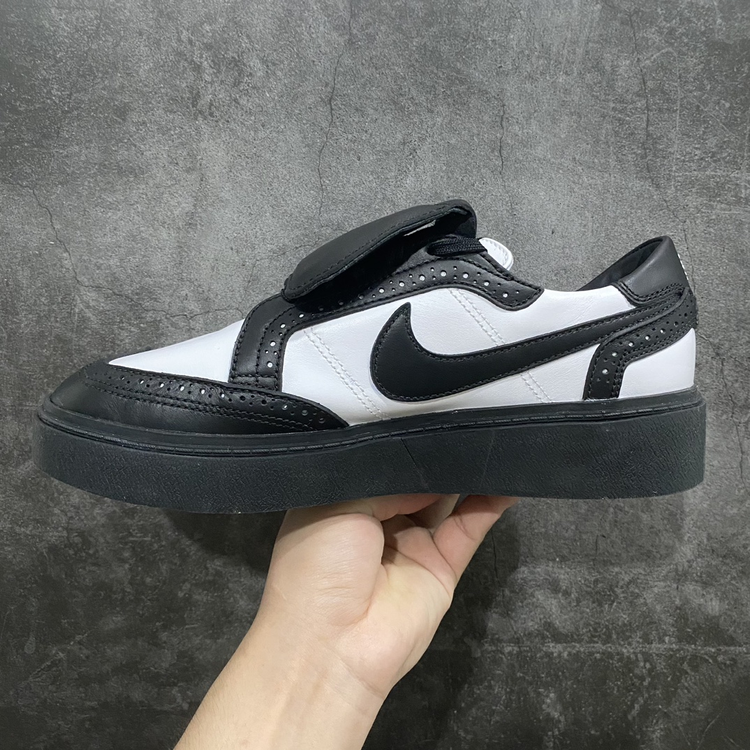 [PK Pure Original] PEACEMINUSONE x NK KWONDO 1 Quan Zhilong 4.0 Little Daisy Joint Low-top Sports Casual Sneakers Black and White Panda DH2482-100