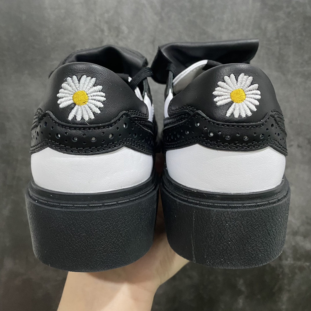 [PK Pure Original] PEACEMINUSONE x NK KWONDO 1 Quan Zhilong 4.0 Little Daisy Joint Low-top Sports Casual Sneakers Black and White Panda DH2482-100