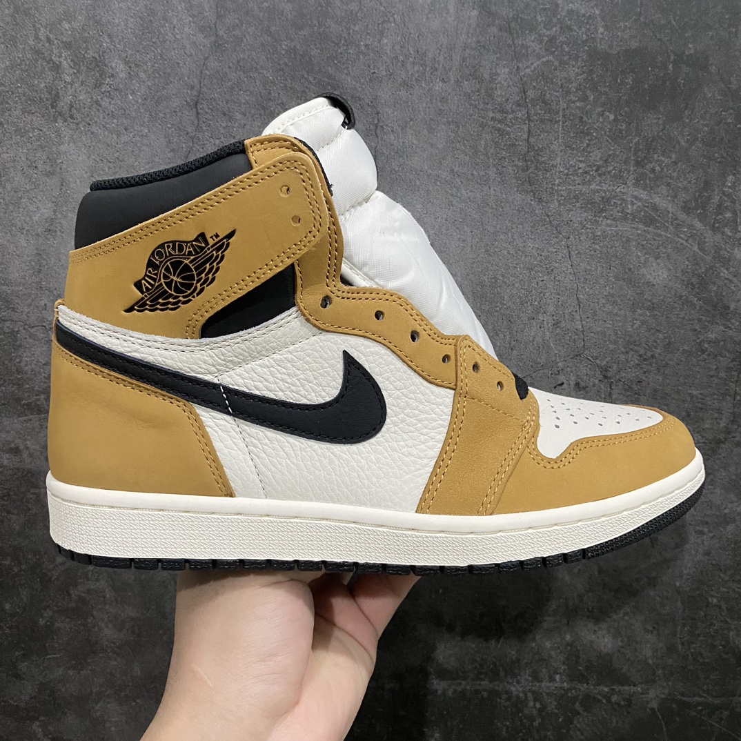 【LJR版本】Air Jordan AJ1小麦 最佳新秀 555088-700n莞顶最强 全码补货n全网最好的新秀没有之一原厂麂皮+头层荔枝皮材料 鞋型超正 后跟标准小蛮腰 裁片清洁度很高 无任何毛边 冲孔圆润，细节基本无可挑剔，该有的东西一样不差！实拍所见即所得！ 尺码40-47.5-莆田鞋批发中心