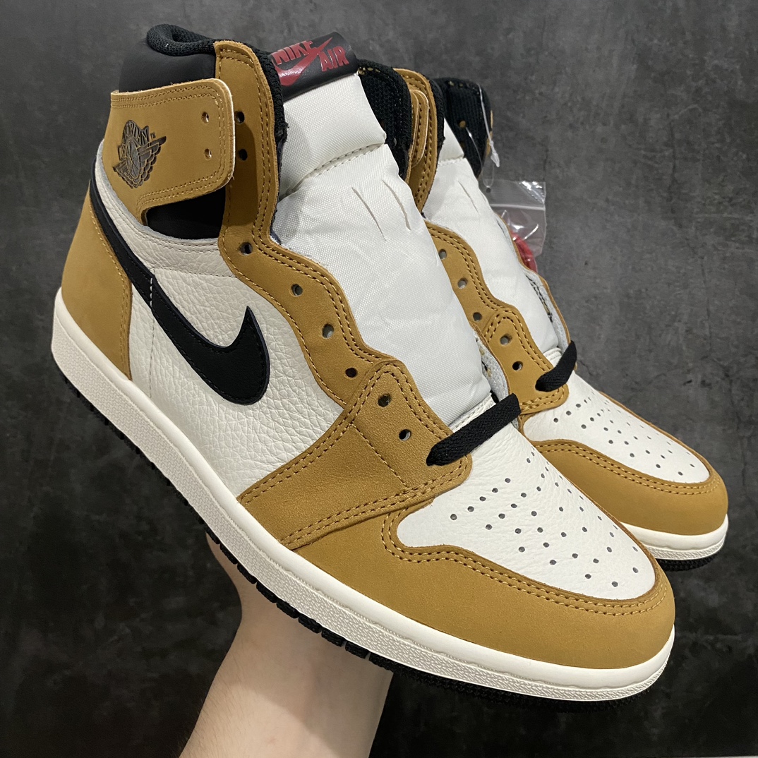 【LJR版本】Air Jordan AJ1小麦 最佳新秀 555088-700n莞顶最强 全码补货n全网最好的新秀没有之一原厂麂皮+头层荔枝皮材料 鞋型超正 后跟标准小蛮腰 裁片清洁度很高 无任何毛边 冲孔圆润，细节基本无可挑剔，该有的东西一样不差！实拍所见即所得！ 尺码40-47.5-莆田鞋批发中心