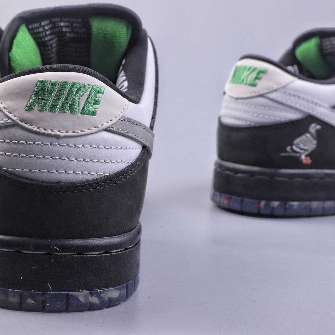 N Jeff Staple x Nk SB Dunk Low ”Pigeon” 3.0 黑白熊猫鸽子  BV1310-013