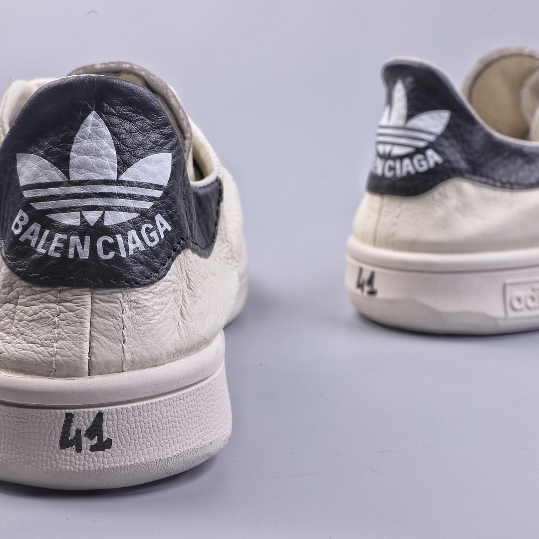 280 OK Balenciaga x Adidas Originals StanSmith 巴黎世家阿迪达斯联名款史密斯做旧风运动鞋