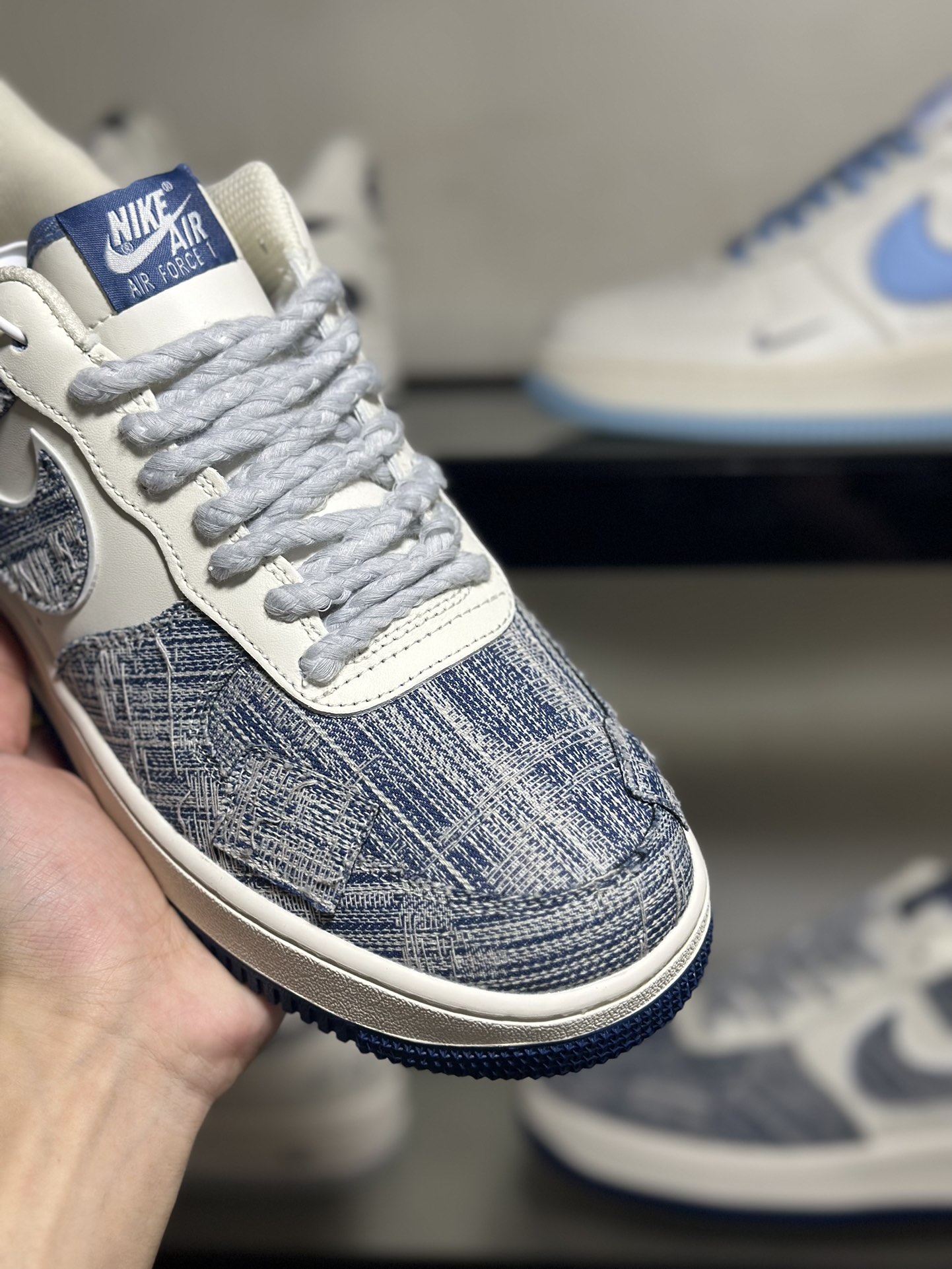 NikeAirForce1Low牛仔