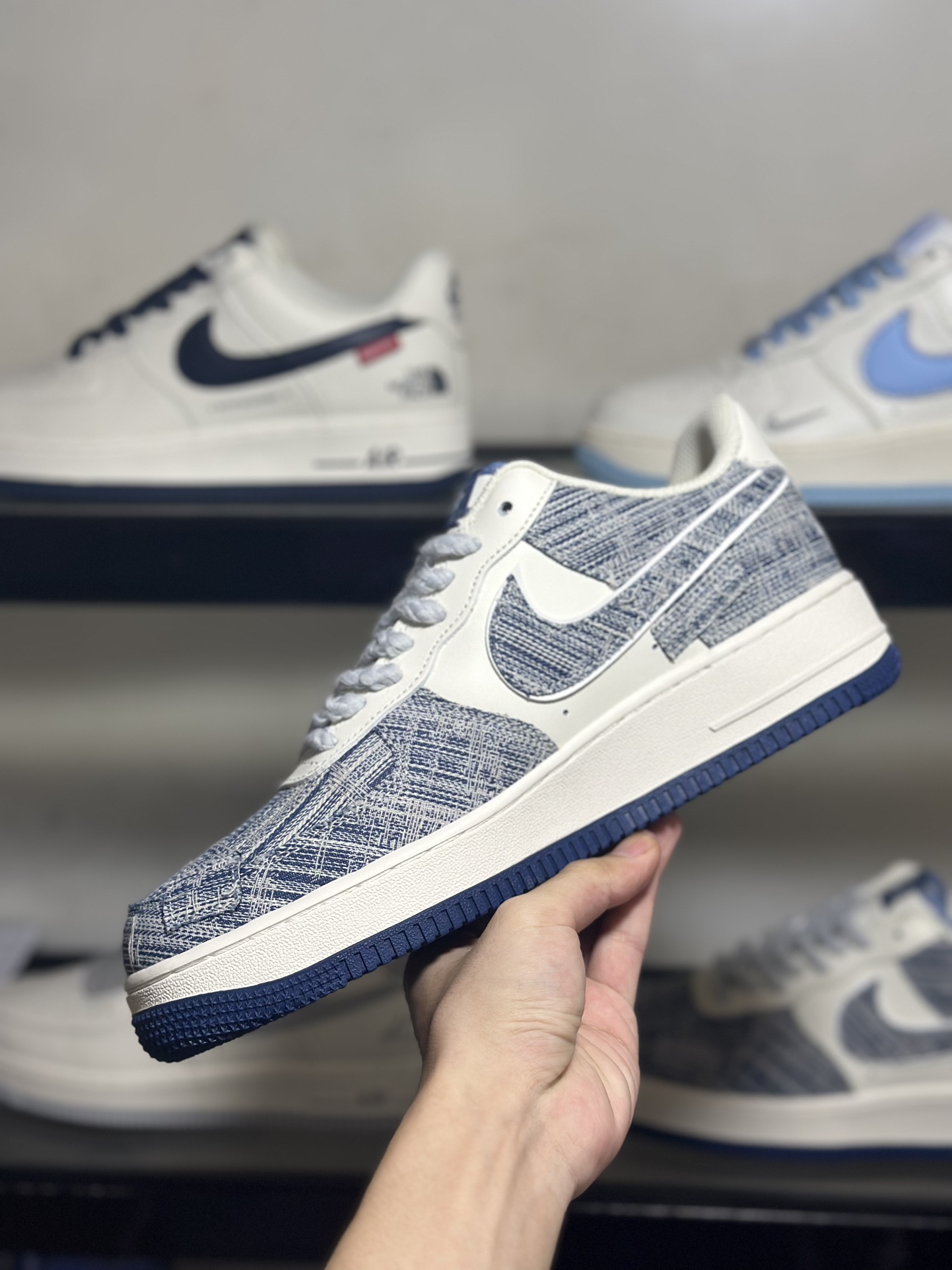 NikeAirForce1Low牛仔