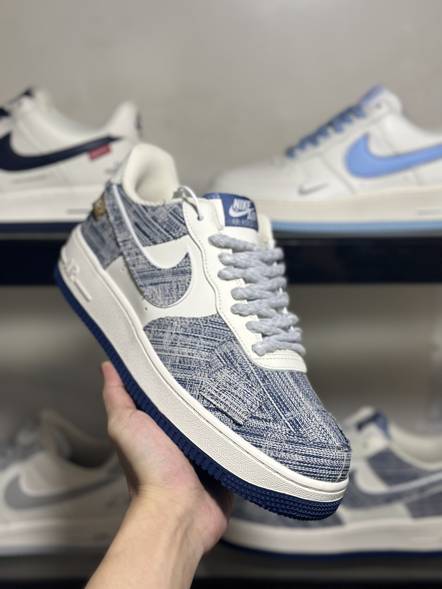 NikeAirForce1Low牛仔